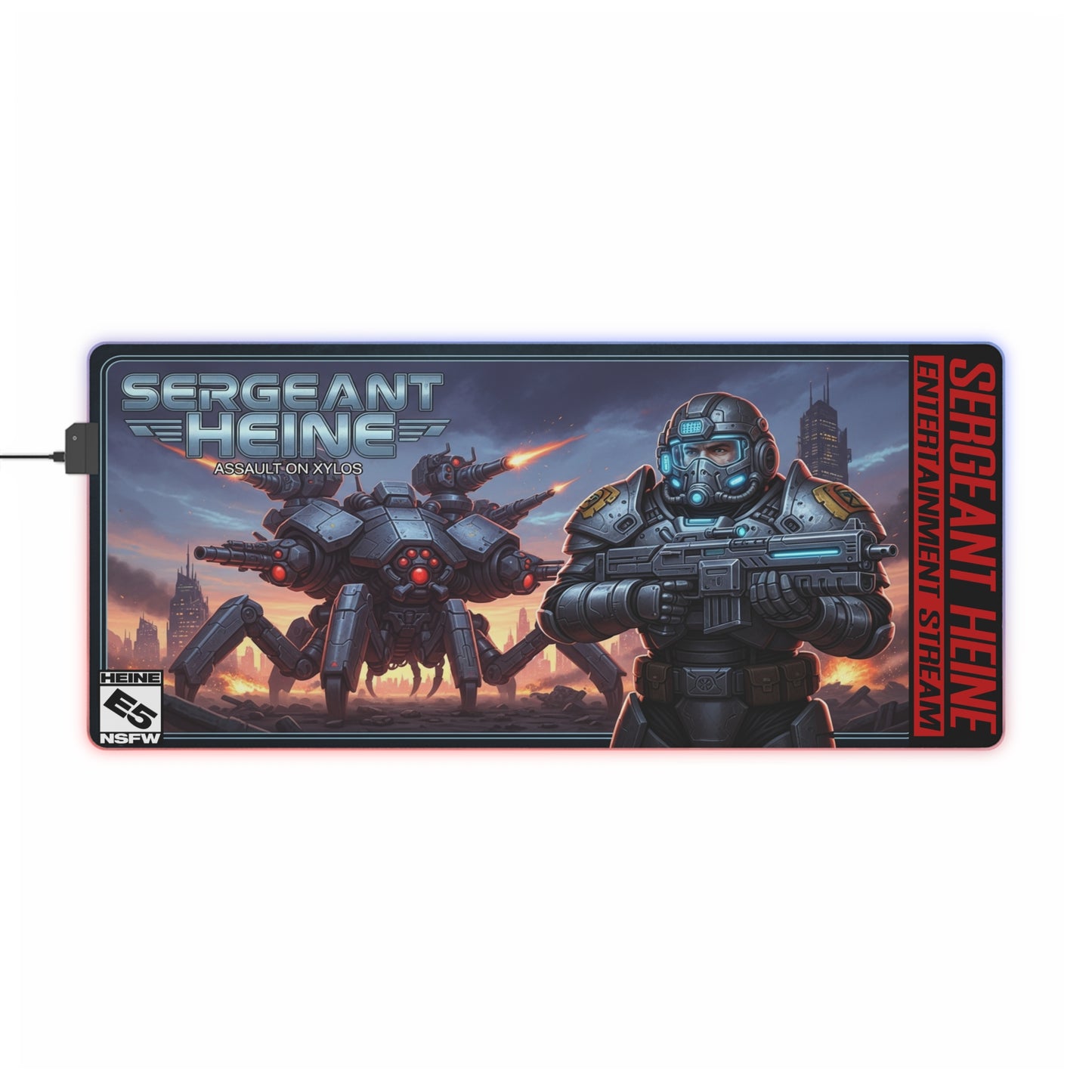 LED Gaming Mouse Pad