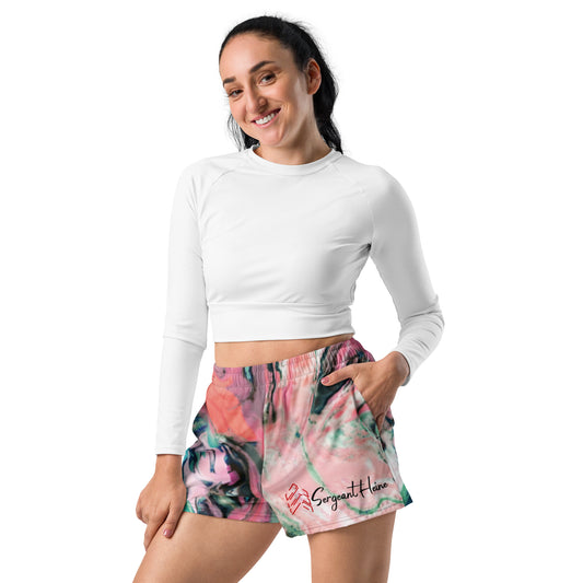 Tie DyeWomen’s Recycled Athletic Shorts