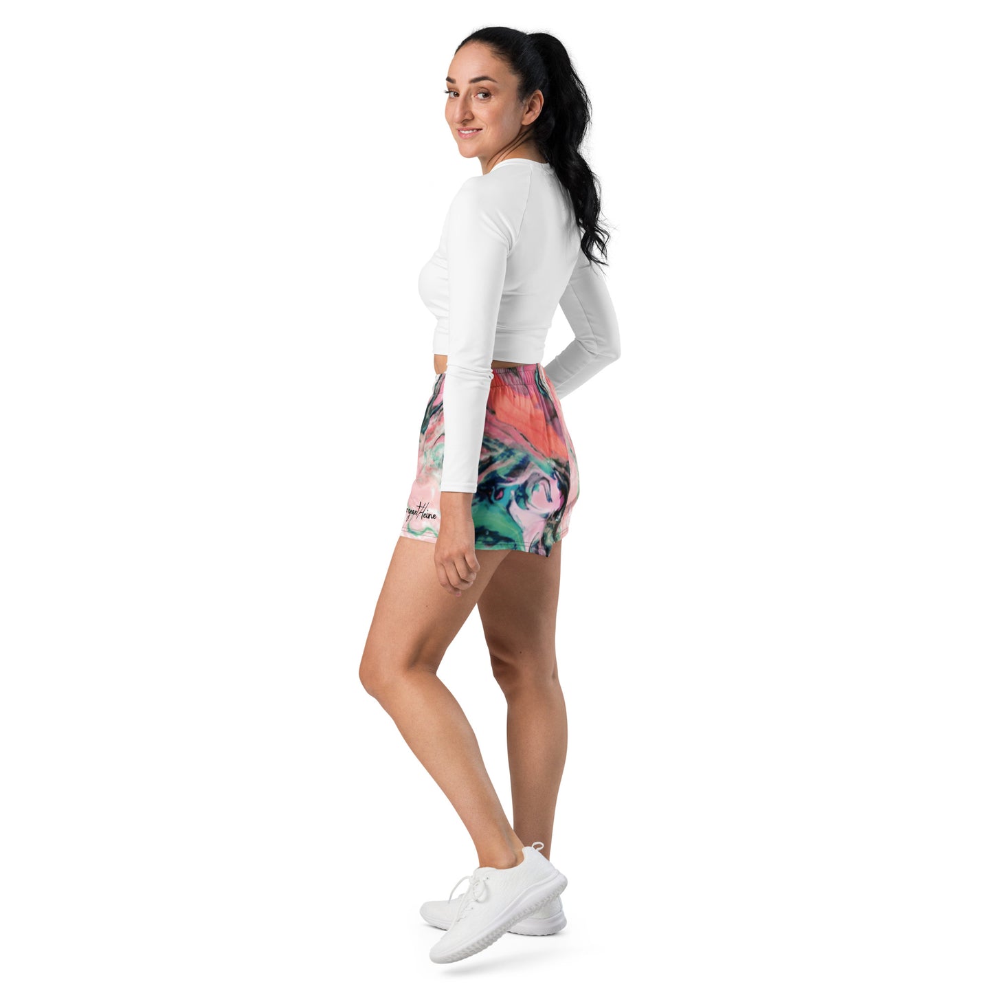 Tie DyeWomen’s Recycled Athletic Shorts