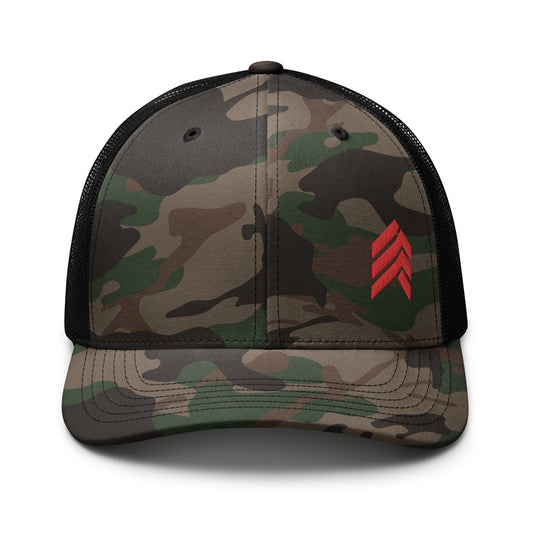 Chevron Camouflage trucker hat