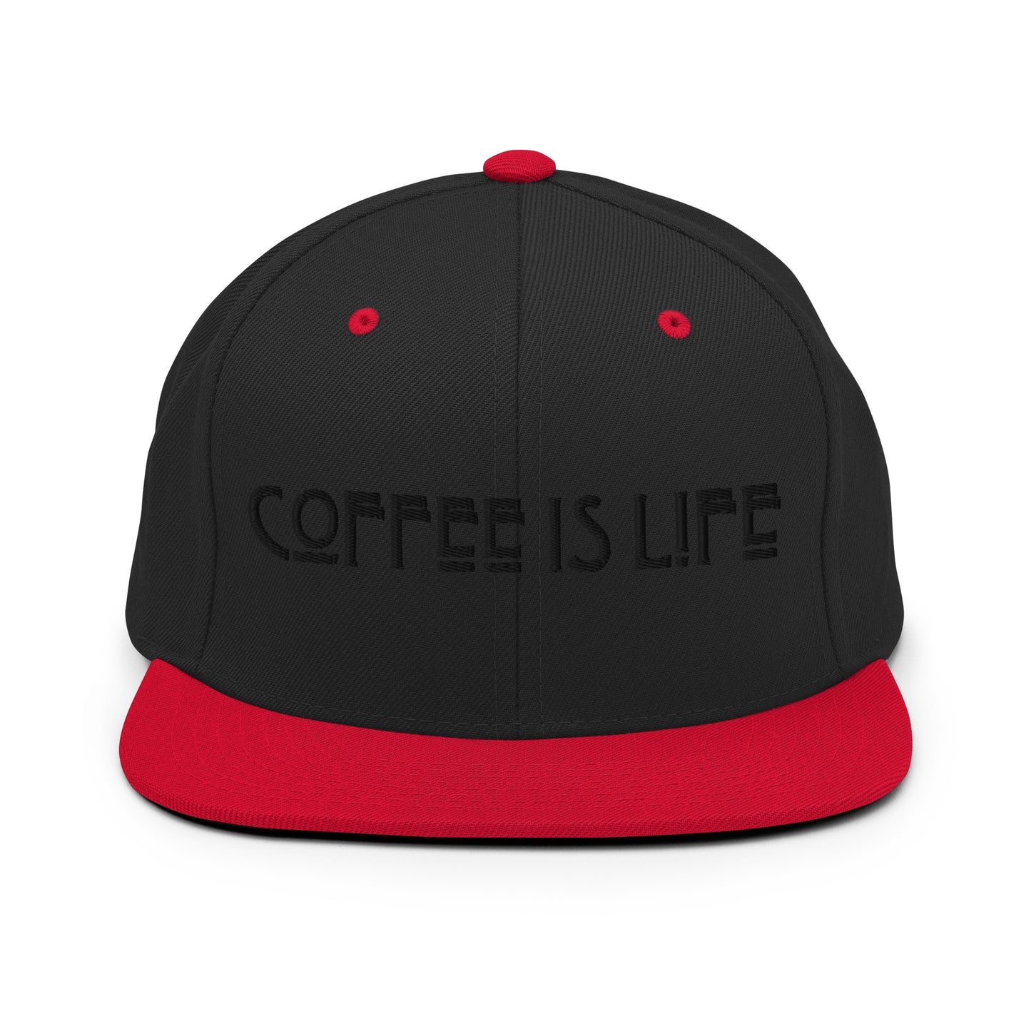 Coffee is Life Snapback Hat