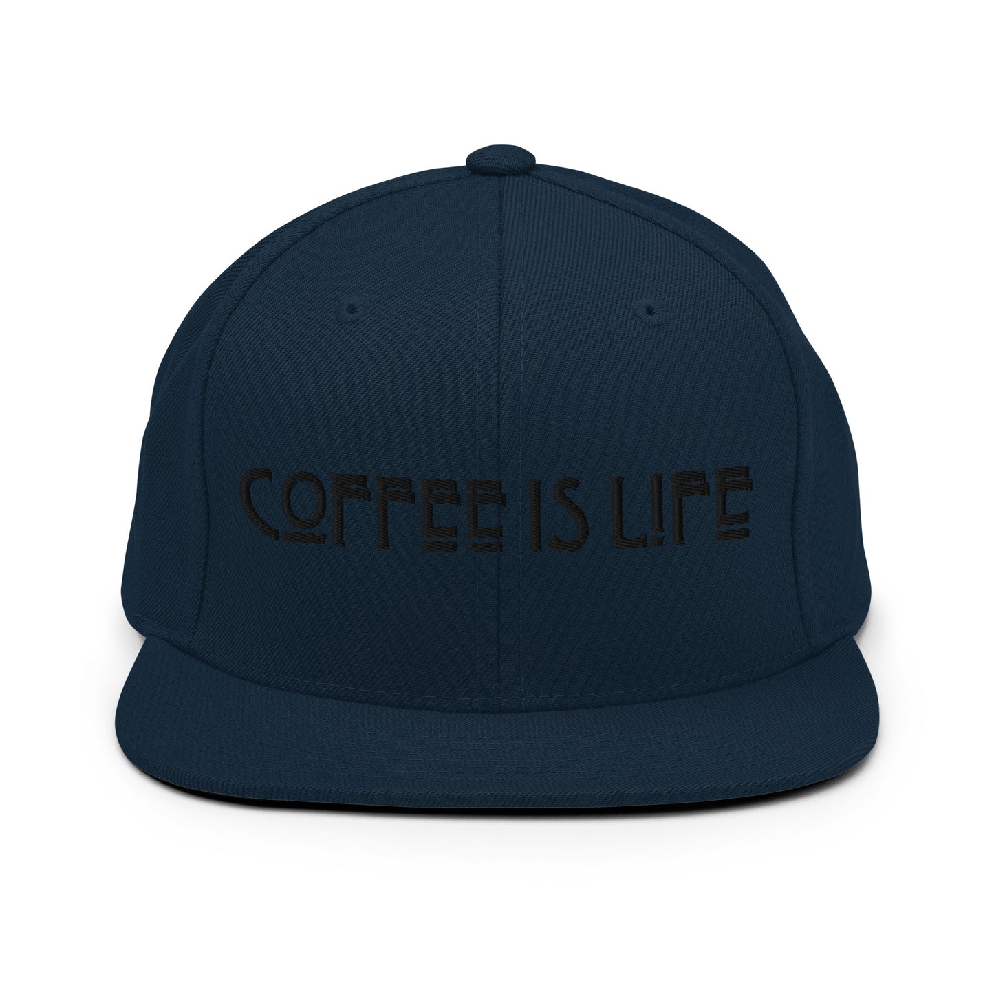 Coffee is Life Snapback Hat