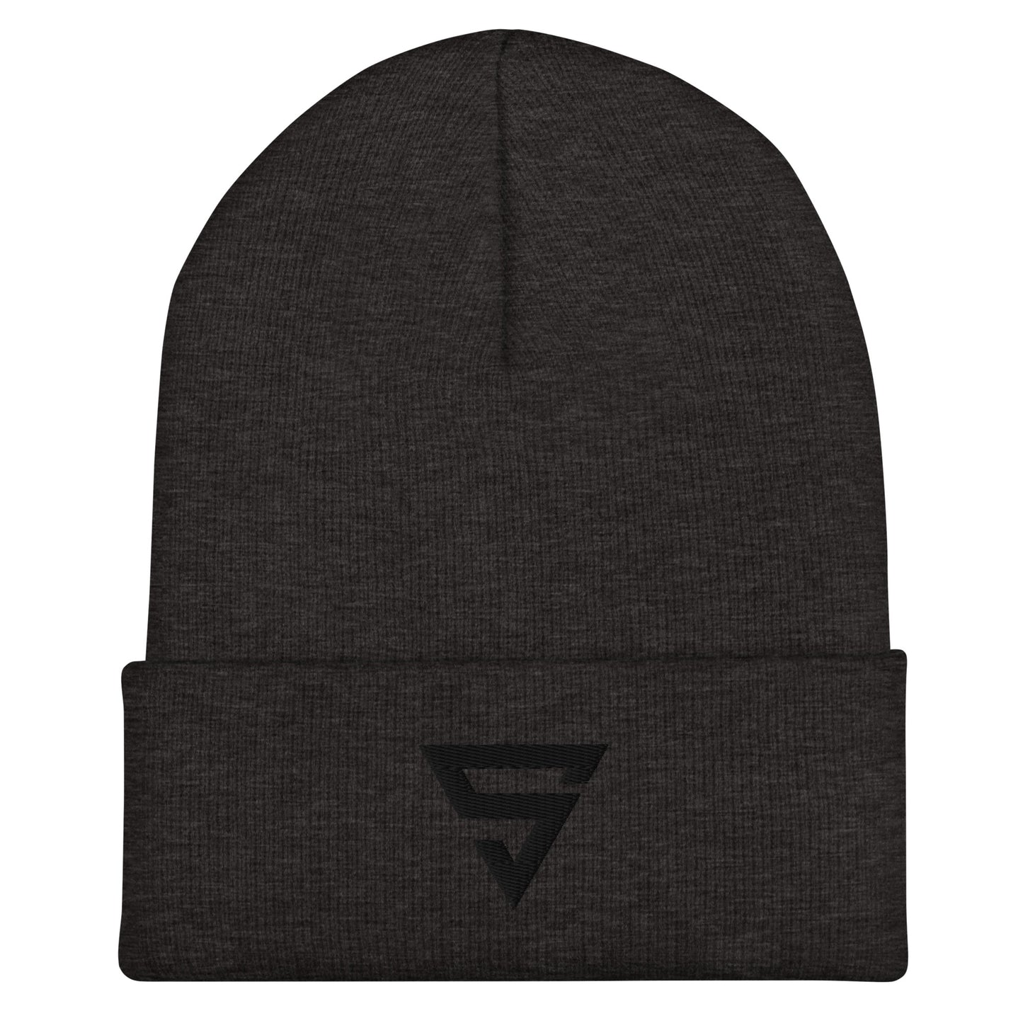 Black S Cuffed Beanie