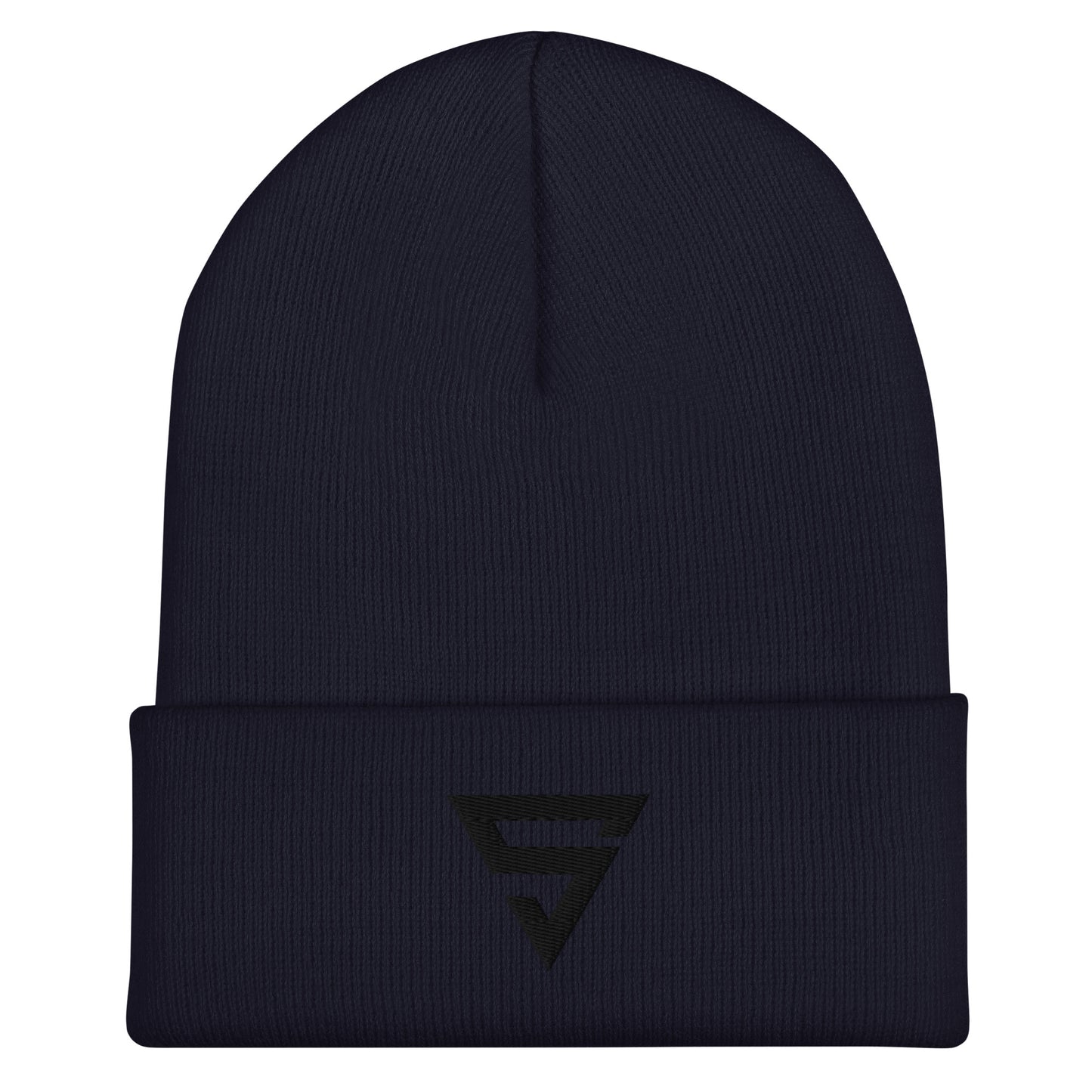 Black S Cuffed Beanie