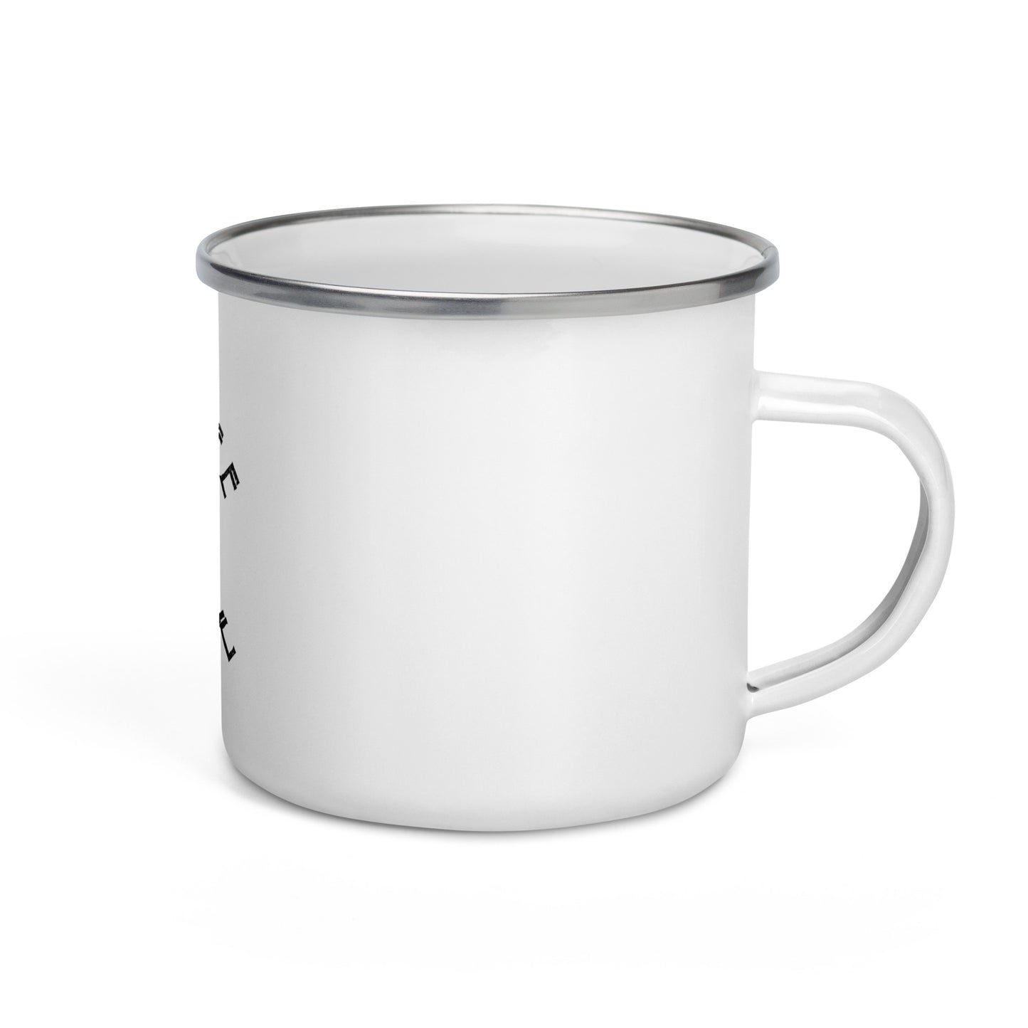 COFFEE IS LIFE Enamel Mug