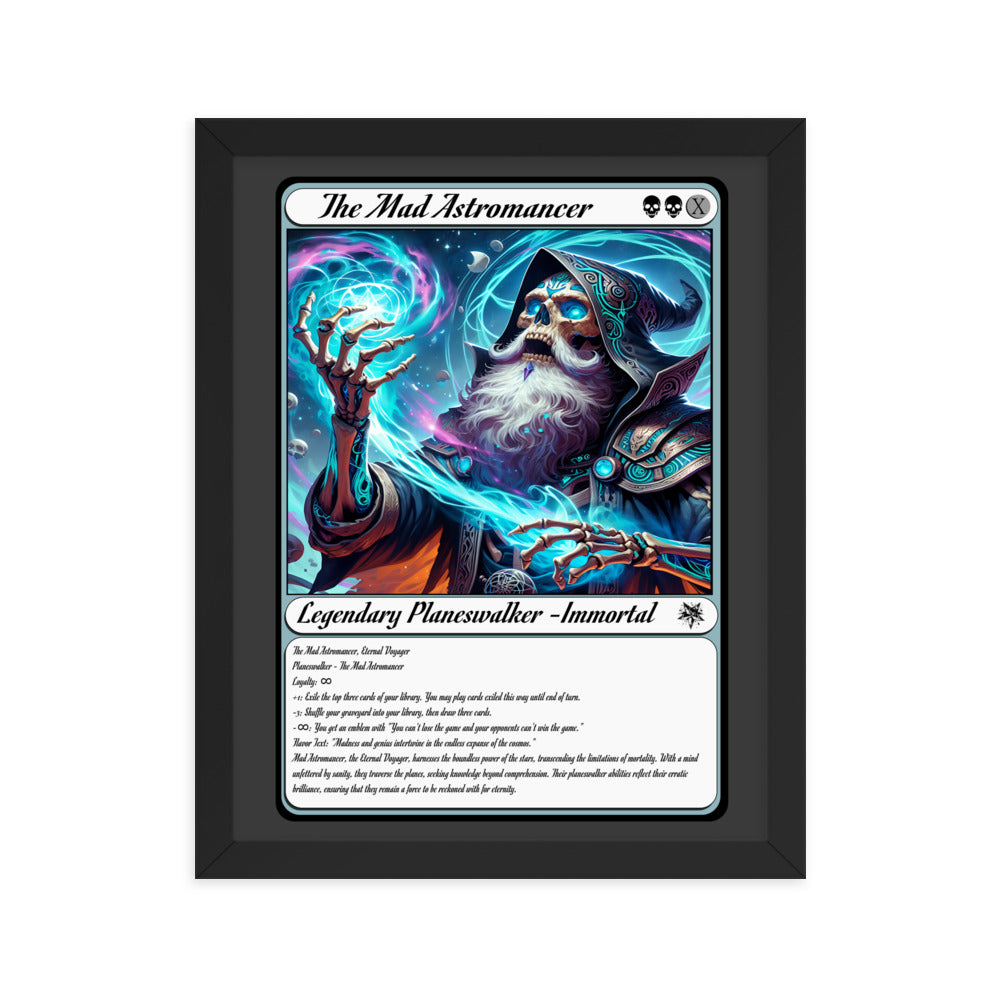 The Mad Astromancer Framed poster