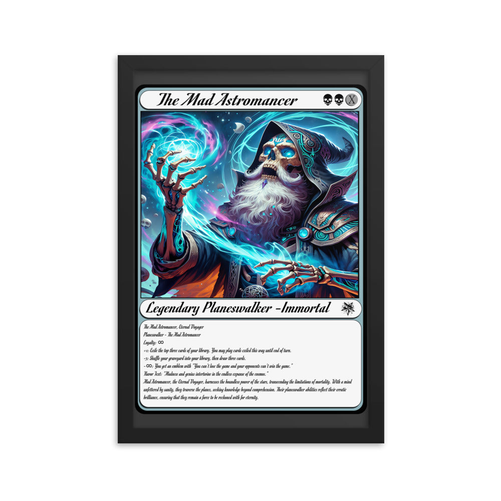 The Mad Astromancer Framed poster