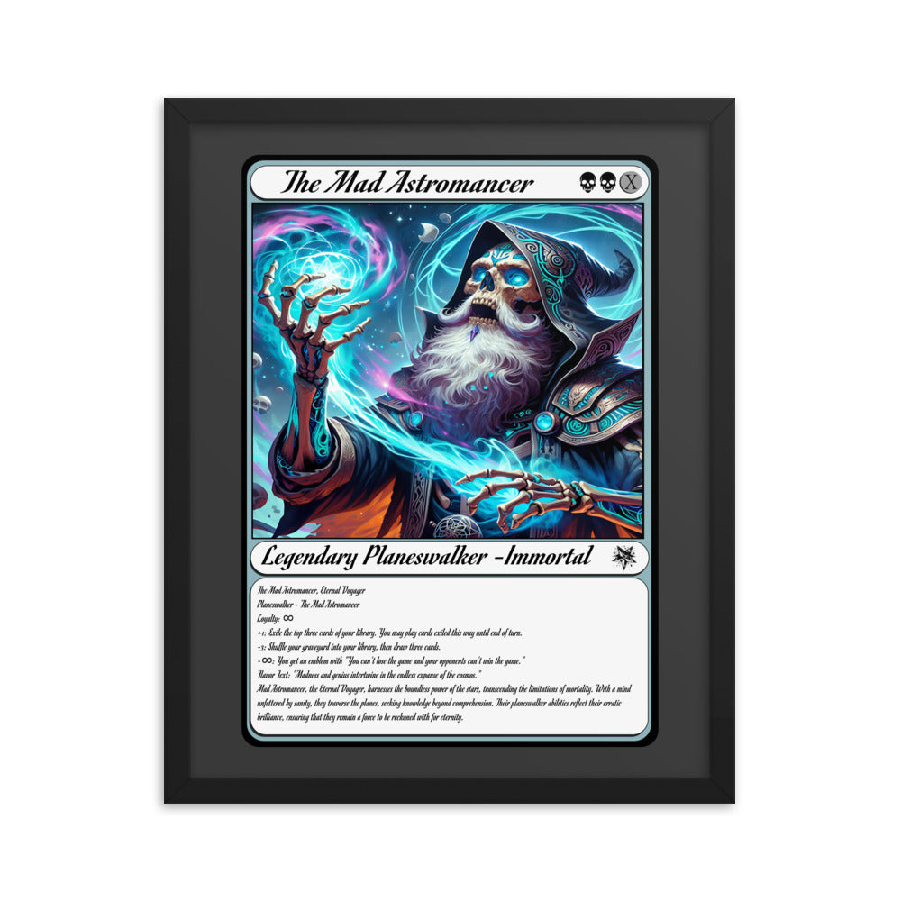 The Mad Astromancer Framed poster