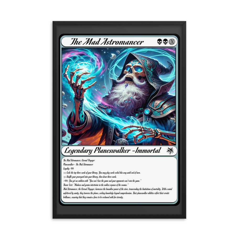 The Mad Astromancer Framed poster