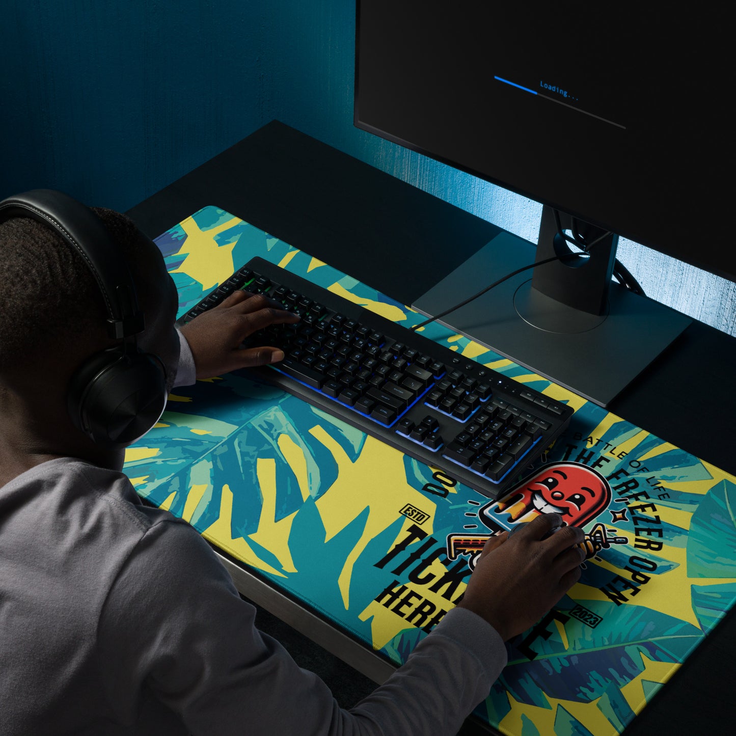 Jungle Freezer Gaming mouse pad