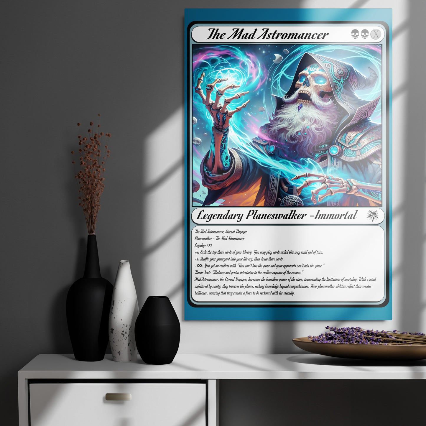 The mad astromancer metal prints