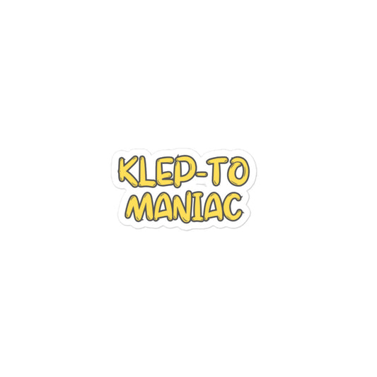 KLEP-TO MANIAC  stickers