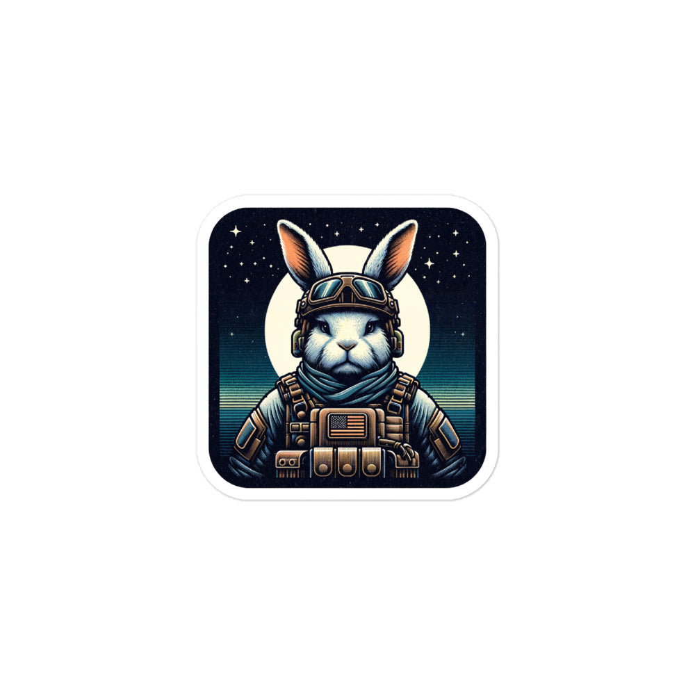 Battle Bunny stickers