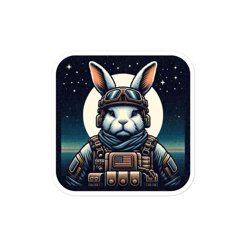 Battle Bunny stickers