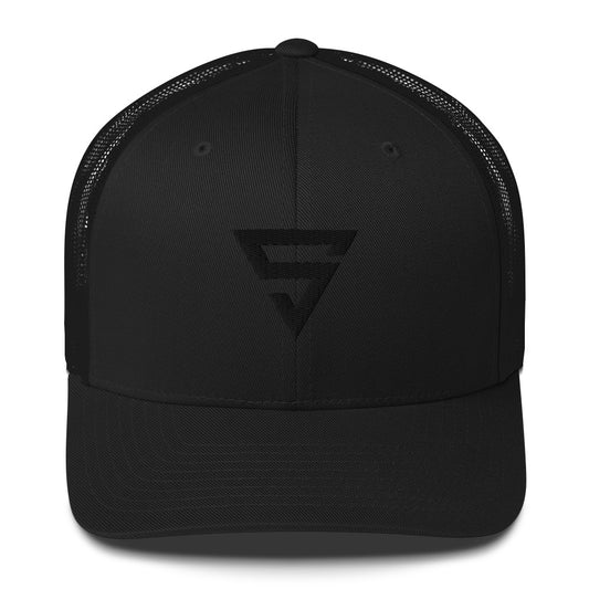 Black S Trucker Cap