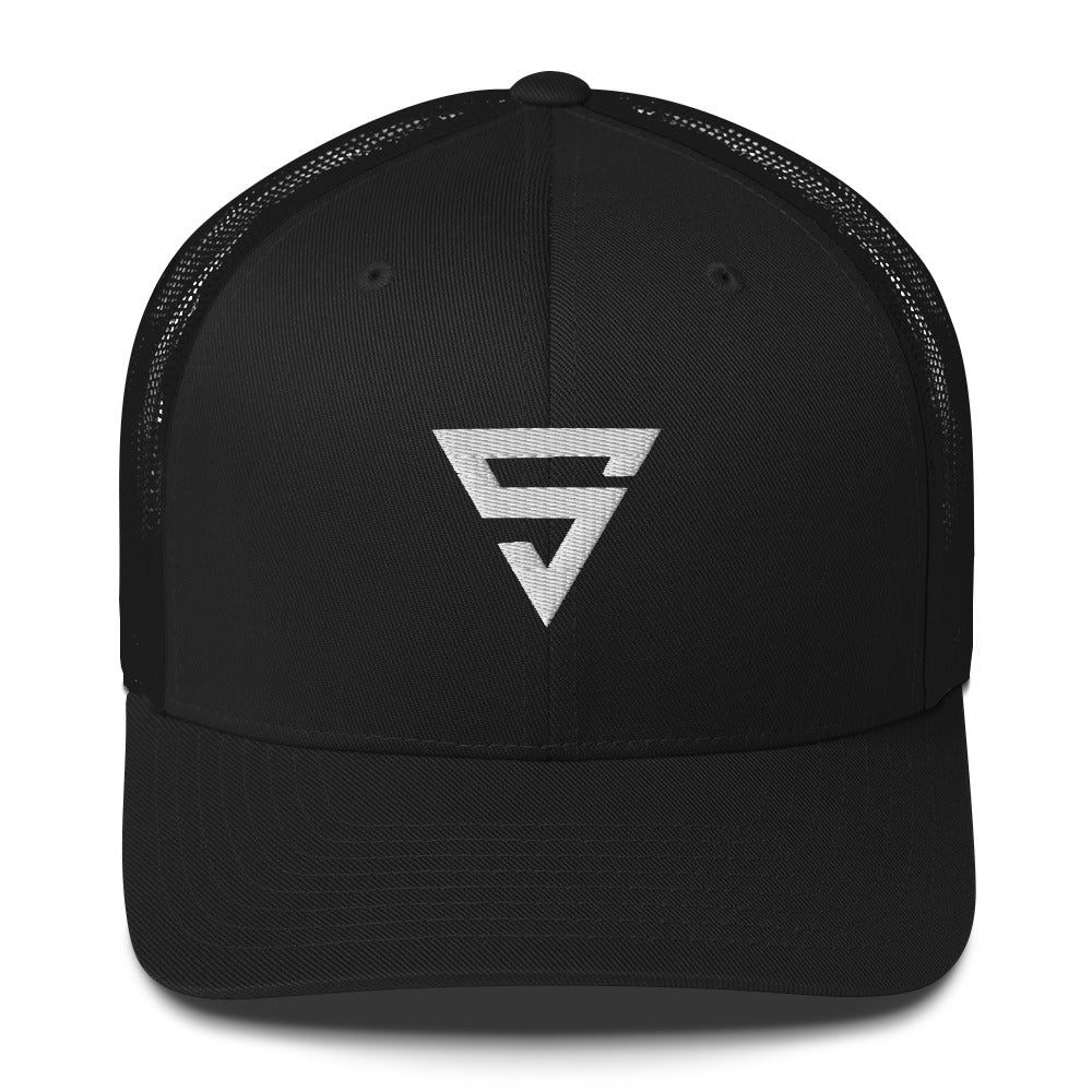 White S Trucker Cap