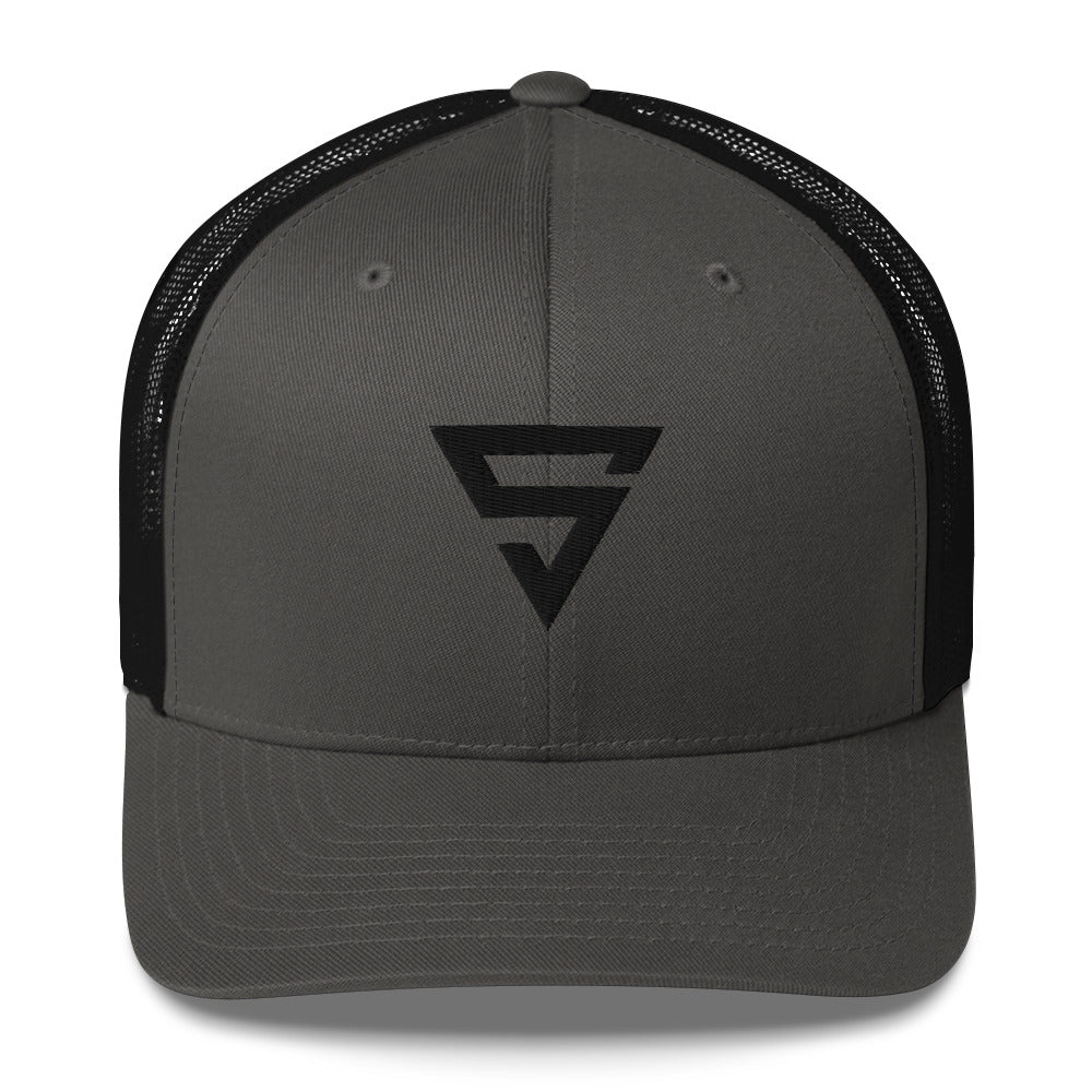 Black S Trucker Cap