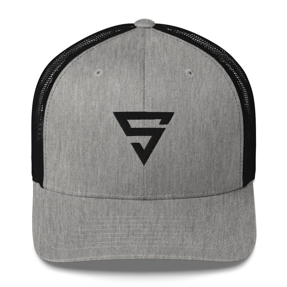 Black S Trucker Cap