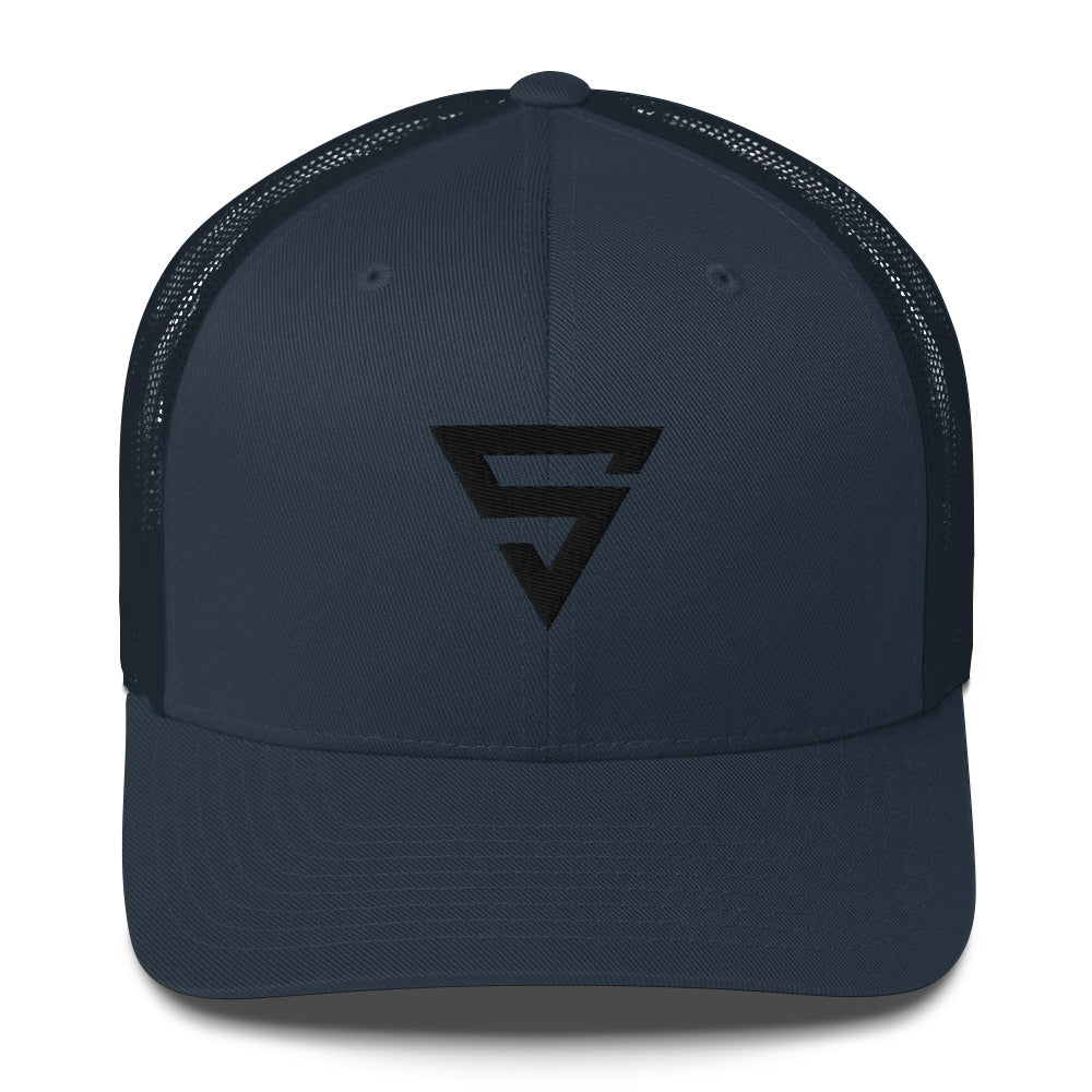 Black S Trucker Cap