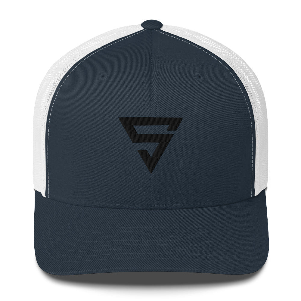 Black S Trucker Cap