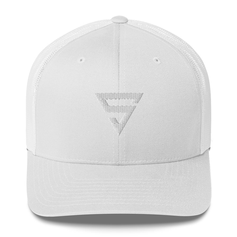 White S Trucker Cap