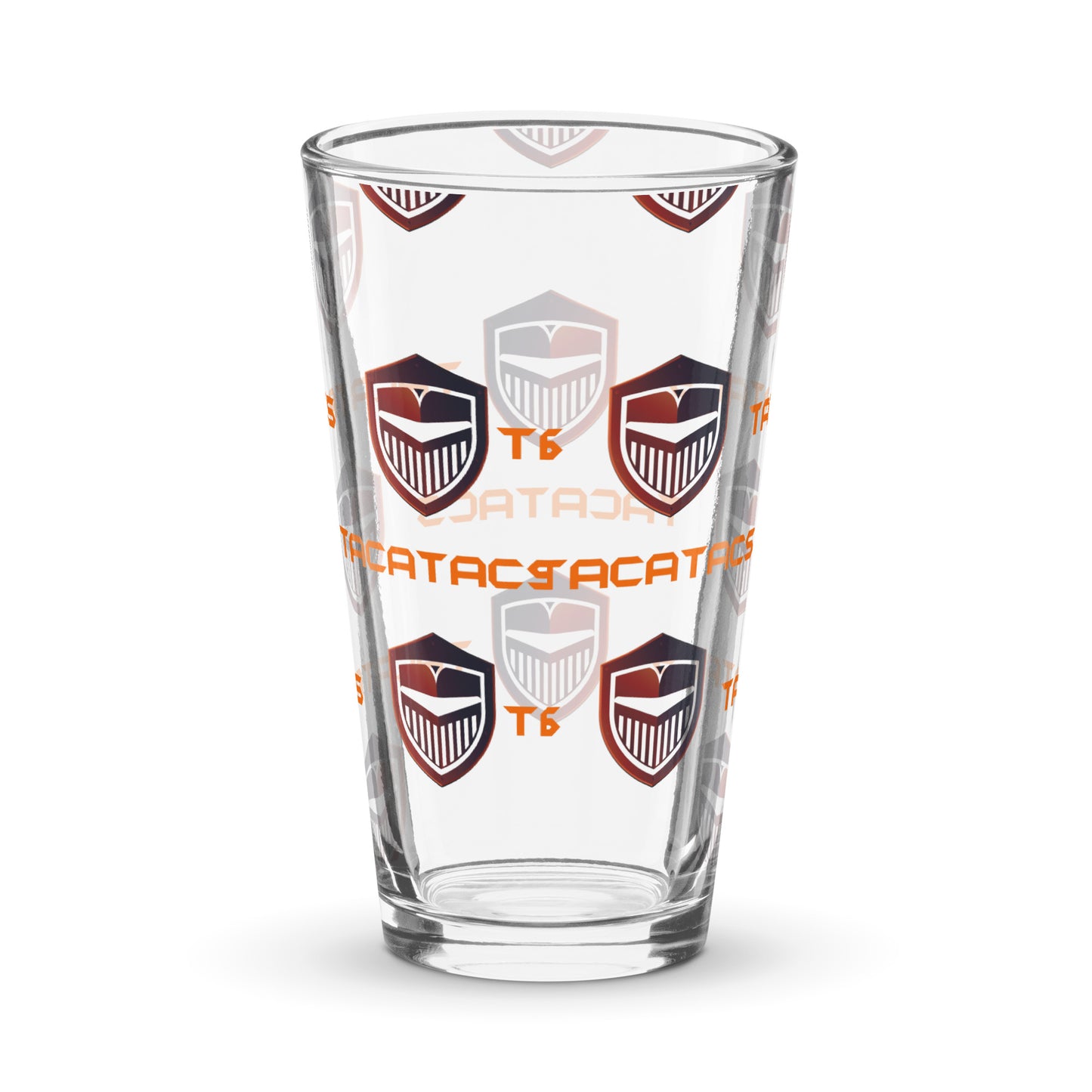 Tacatacs pint glass