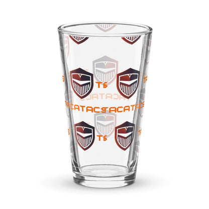 Tacatacs pint glass