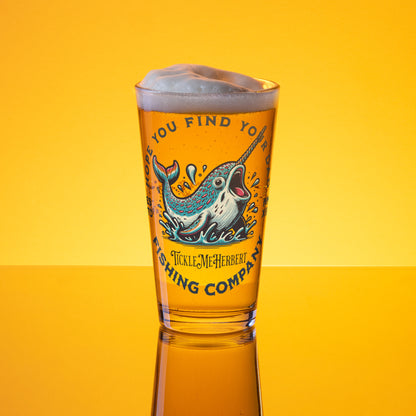 HYFYD FISHING Shaker pint glass