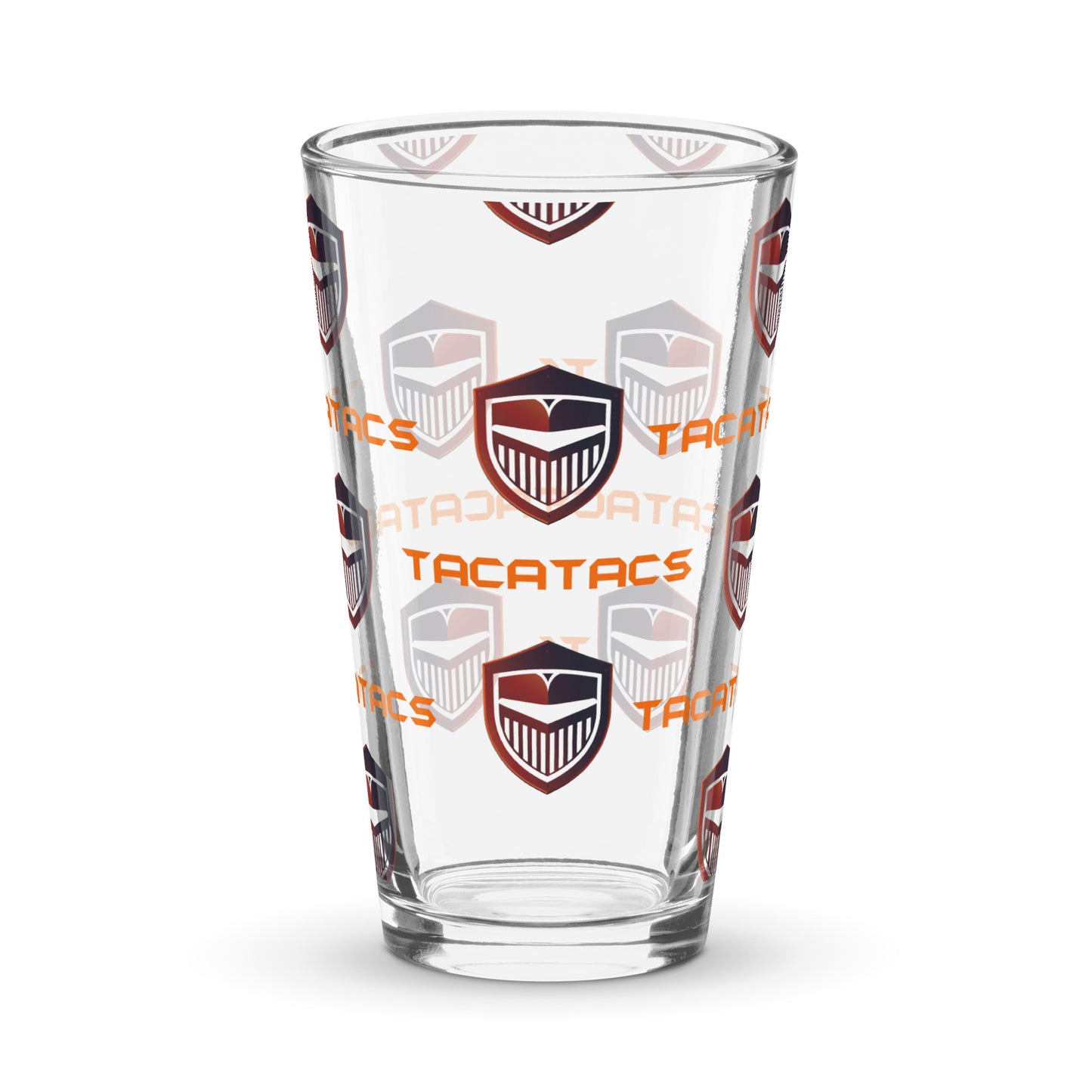 Tacatacs pint glass