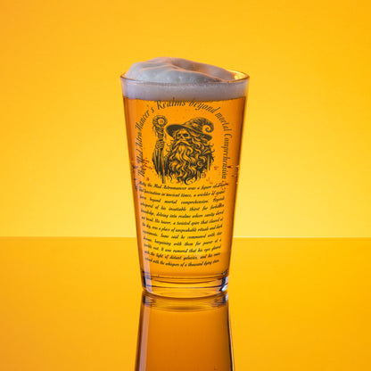 The Mad AstrosmancerShaker pint glass