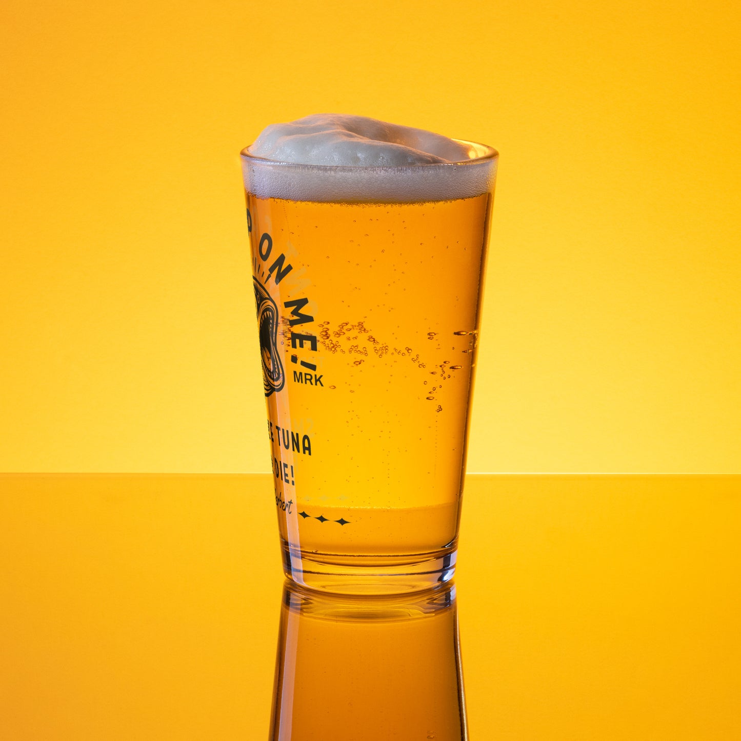 Thirsty Fish Shaker pint glass