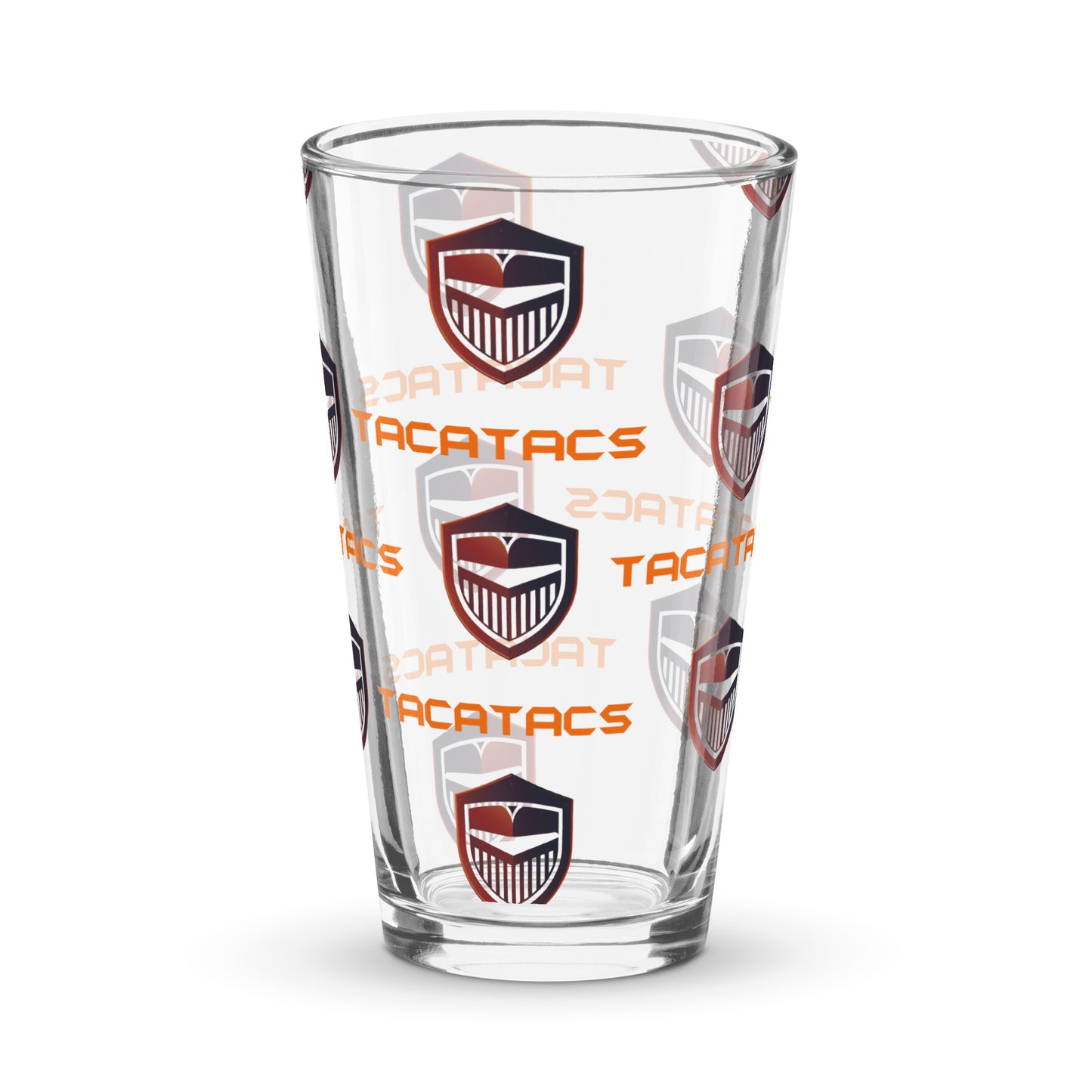 Tacatacs pint glass