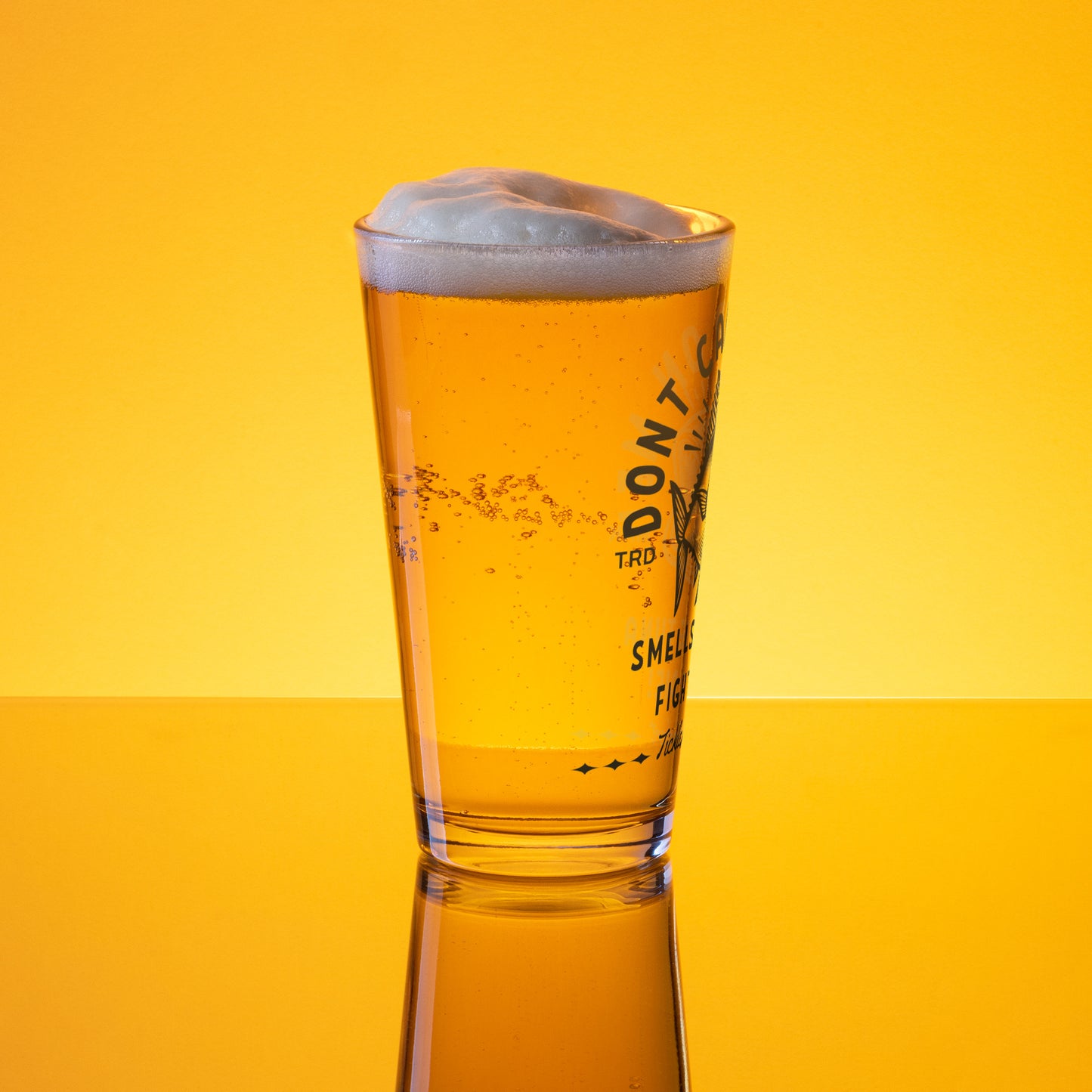 Thirsty Fish Shaker pint glass