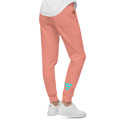 Lighting Blue S Unisex fleece sweatpants