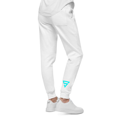 Lighting Blue S Unisex fleece sweatpants