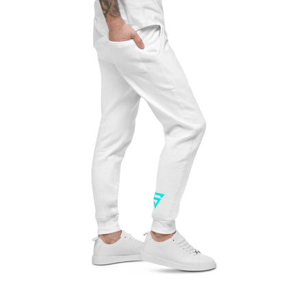 Lighting Blue S Unisex fleece sweatpants