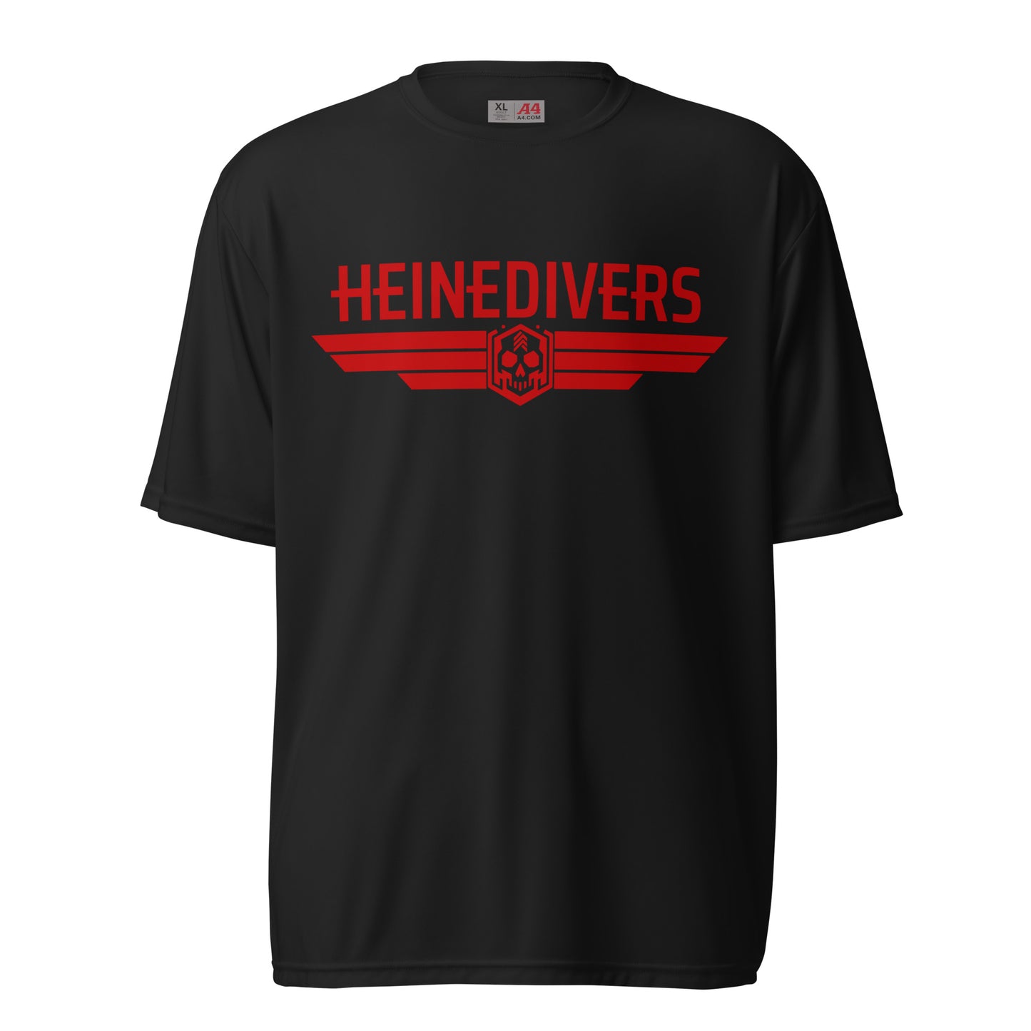 HEINE DIVERS Unisex performance crew neck t-shirt