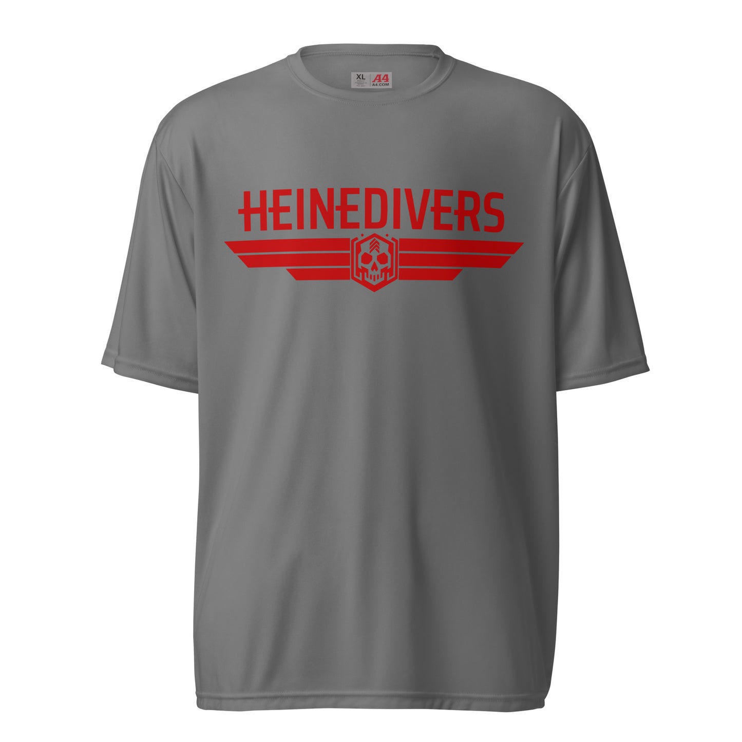 HEINE DIVERS Unisex performance crew neck t-shirt