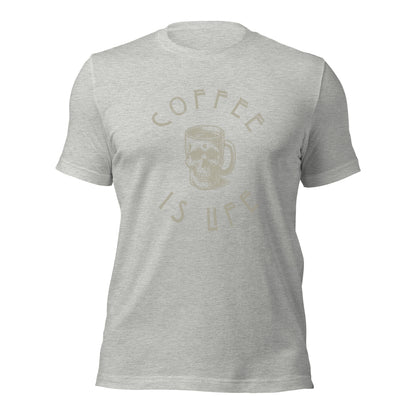 COFFEE IS LIFE Unisex t-shirt