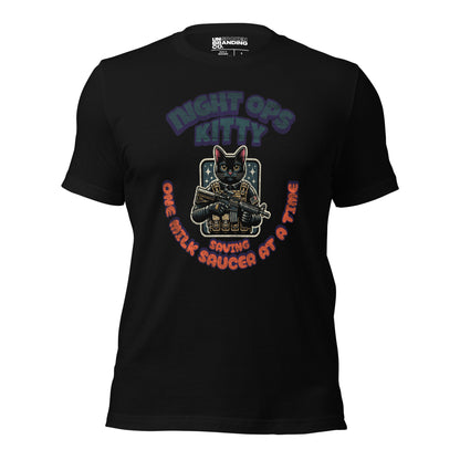 Night Ops Kitty Unisex t-shirt