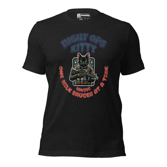 Night Ops Kitty Unisex t-shirt