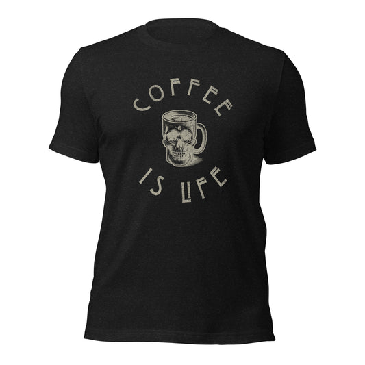 COFFEE IS LIFE Unisex t-shirt