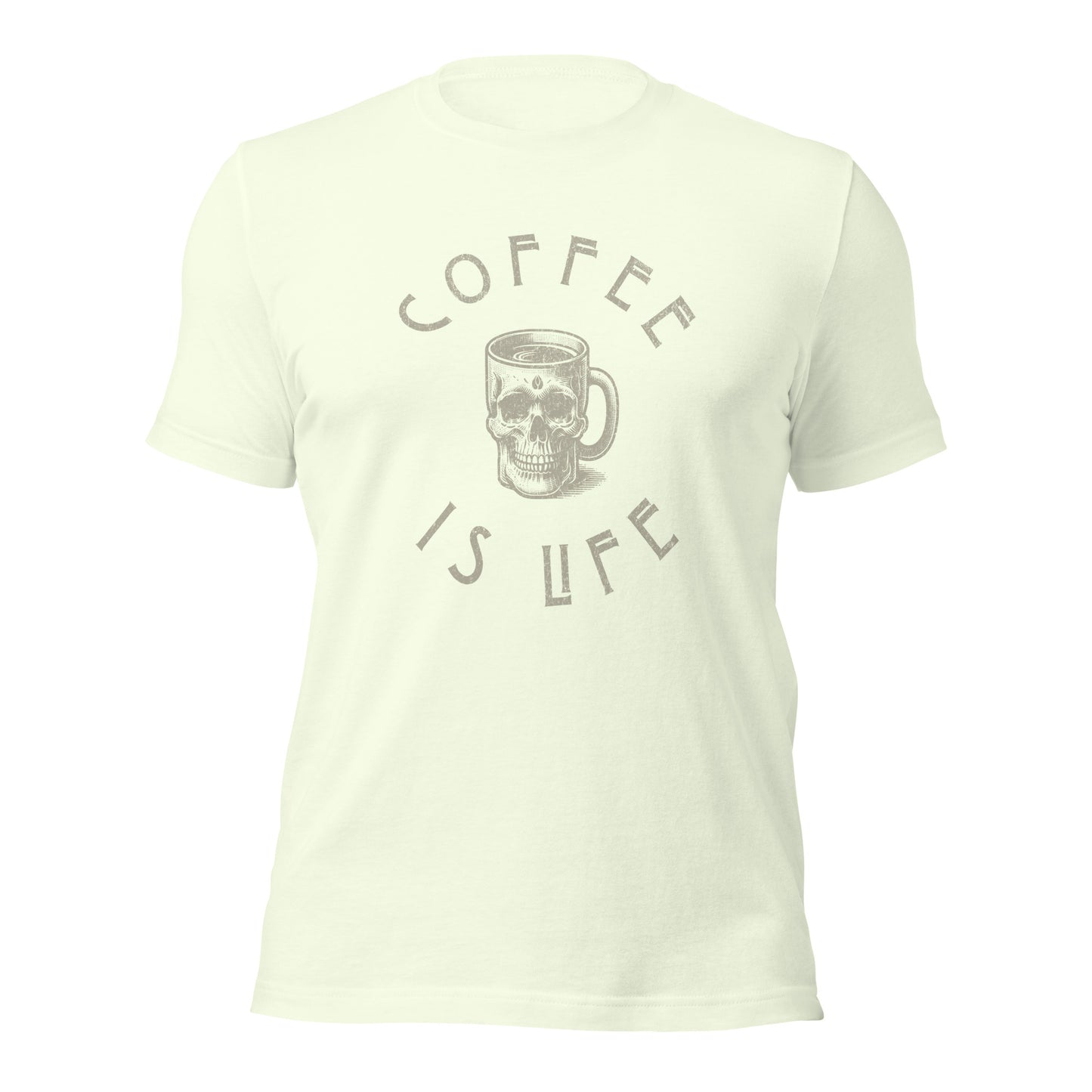 COFFEE IS LIFE Unisex t-shirt