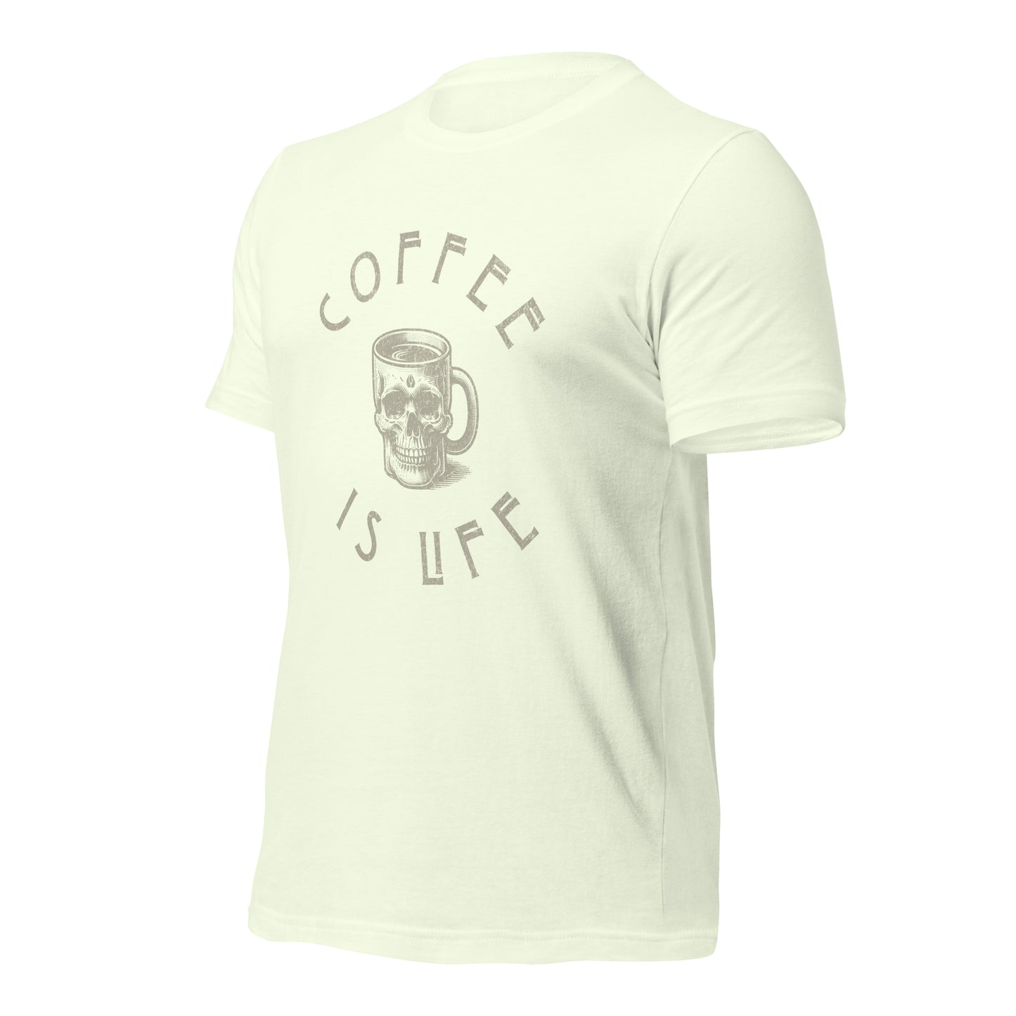 COFFEE IS LIFE Unisex t-shirt