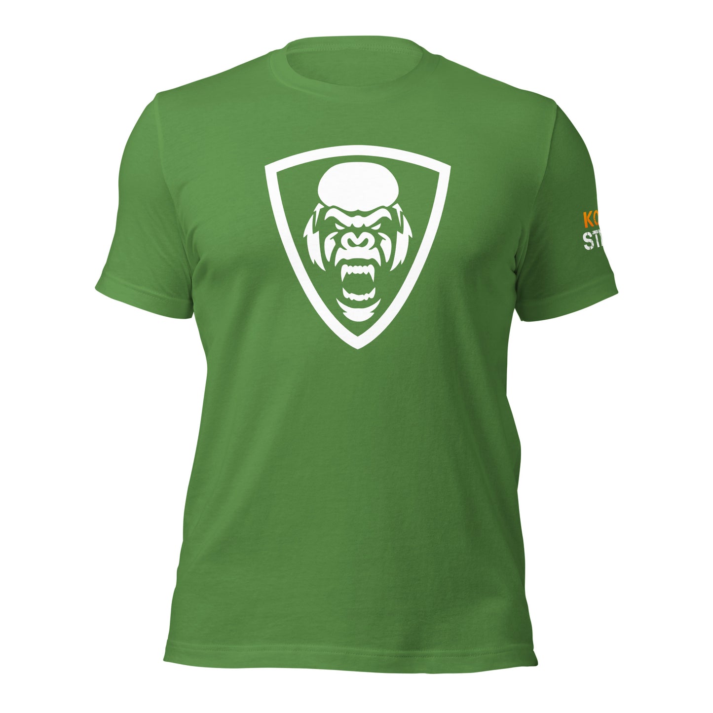 White Kong Shield Unisex t-shirt