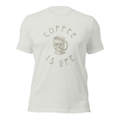 COFFEE IS LIFE Unisex t-shirt