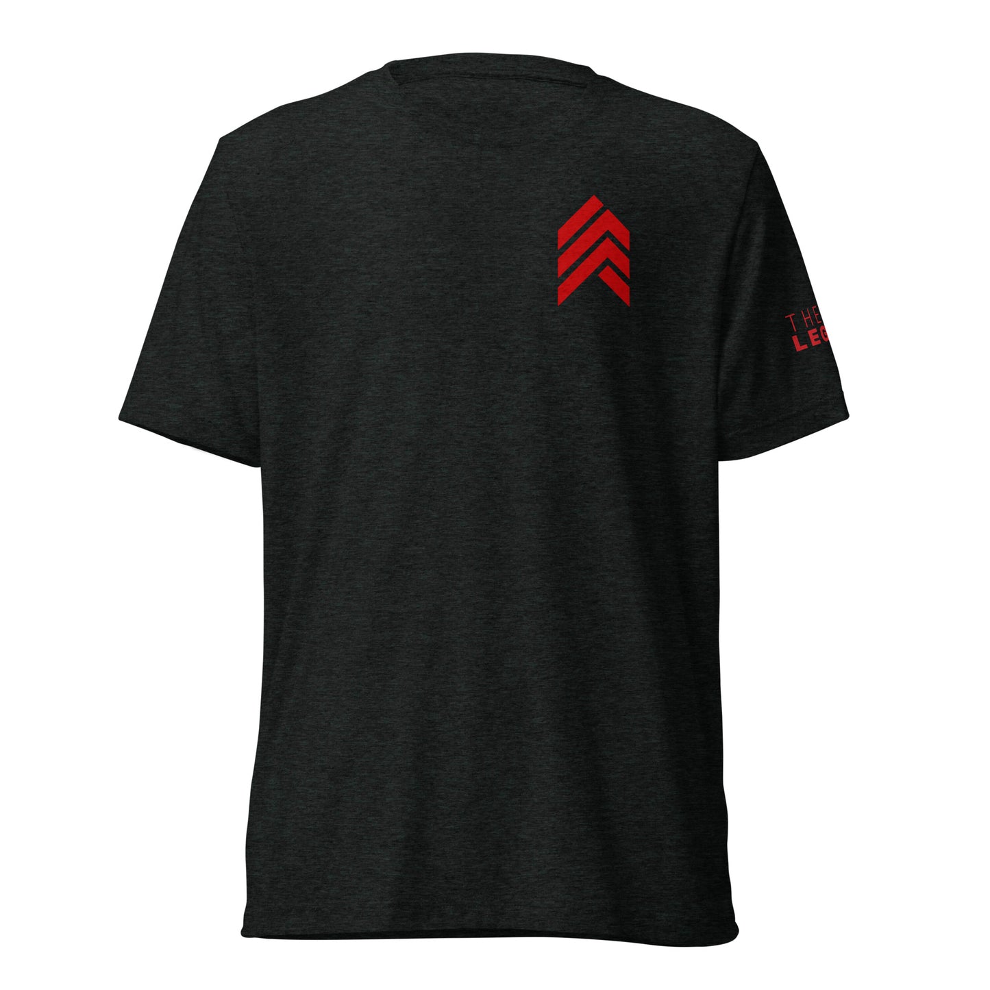 Chevron Triblend sleeve t-shirt