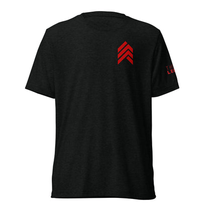 Chevron Triblend sleeve t-shirt