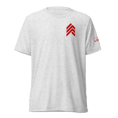 Chevron Triblend sleeve t-shirt