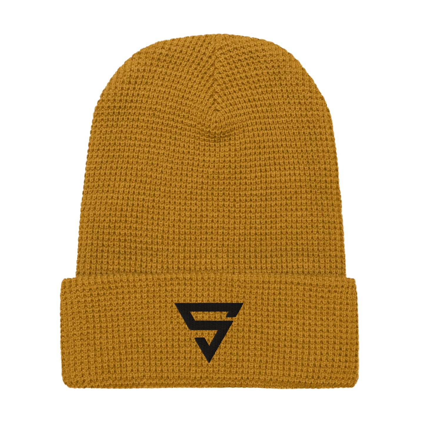 S Waffle beanie